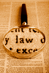 law-and-magnifying-glass on CriminalData.com